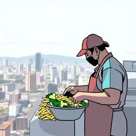 vagas de emprego no setor de alimentação