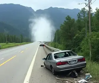 acidente de trânsito em Salto